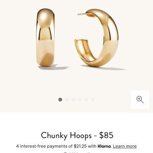 Mejuri Chunky Hoops